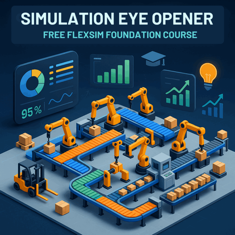 Simulation Eye Opener : Free FlexSim Foundation Course
